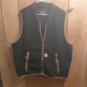 Carhartt Black and Brown Vest